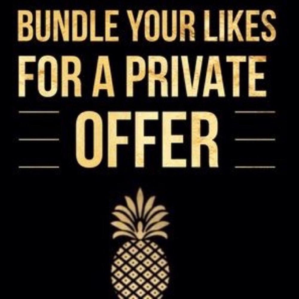 Feel free to Bundle or Make an Offer